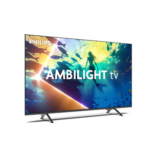 Philips PUS8010, 55'', 4K UHD, LED, juodas - Televizorius