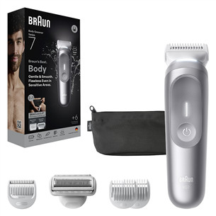 Braun Body Groomer Series 7, silver - Body groomer