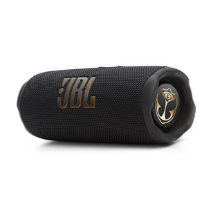 JBL Flip 7 Tomorrowland Edition, black - Portable Wireless Speaker