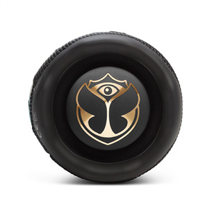 JBL Flip 7 Tomorrowland Edition, black - Portable Wireless Speaker