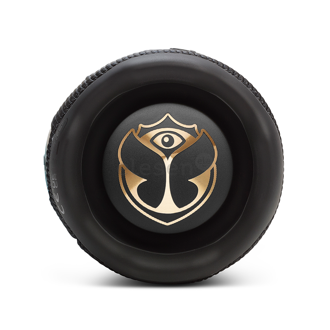 JBL Flip 7 Tomorrowland Edition, черный - Портативная беспроводная колонка