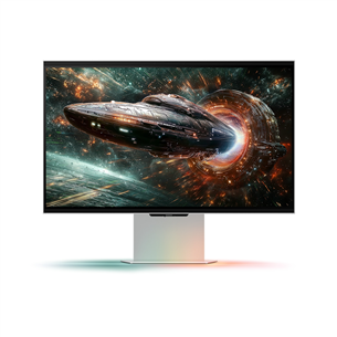 Samsung Odyssey 3D G90XF, 27'', 4K UHD, IPS, 165 Гц, серебристый - Монитор