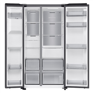 Samsung Bespoke AI, NoFrost, 640 L, aukštis 179 cm, juodas - Šaldytuvas