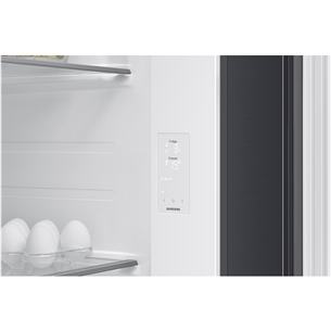 Samsung Bespoke AI, NoFrost, 640 L, aukštis 179 cm, juodas - Šaldytuvas