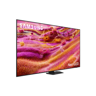 Samsung QN90F, 50'', 4K UHD, Neo QLED, Mini LED, titan black - TV