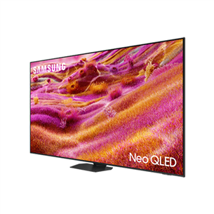 Samsung QN90F, 50'', 4K UHD, Neo QLED, Mini LED, titan black - TV