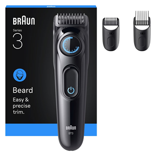Braun Beard Trimmer Series 3, juoda - Barzdaskutė BT3520