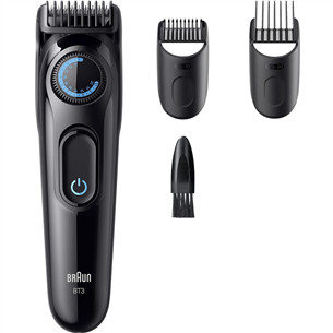 Braun Beard Trimmer Series 3, black - Beard trimmer