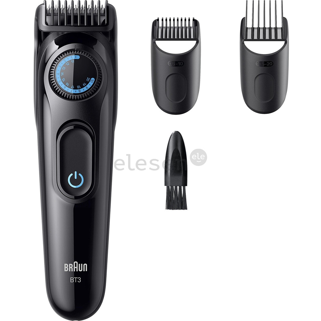 Braun Beard Trimmer Series 3, black - Beard trimmer