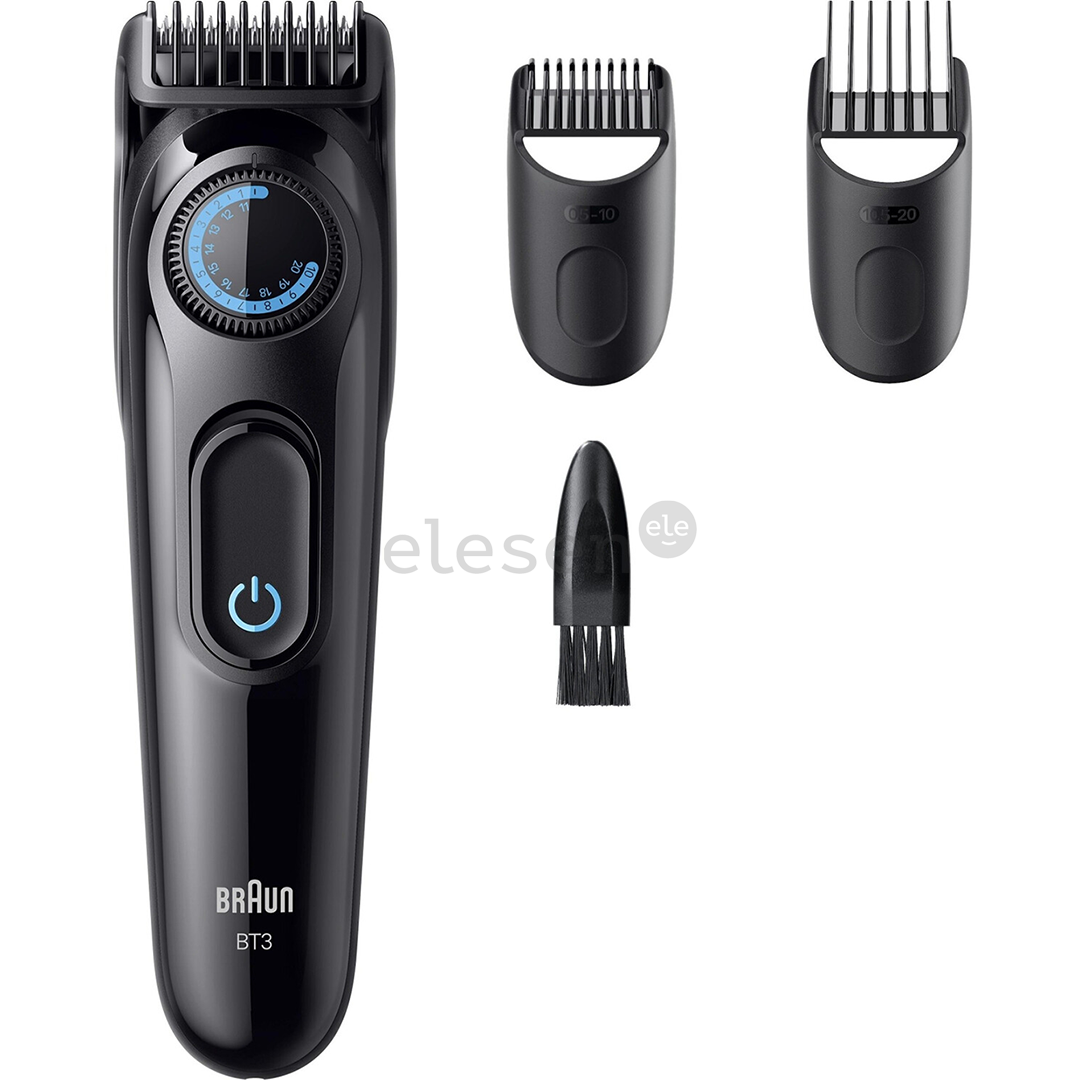 Braun Beard Trimmer Series 3, juoda - Barzdaskutė