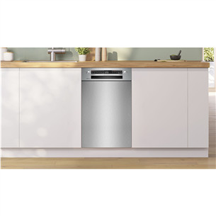 Bosch, Series 4, 10 комплектов посуды - Интегрируемая посудомоечная машина