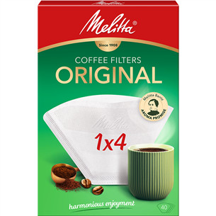 Melitta 0.1000.02, 40 vnt. - Kavos filtras