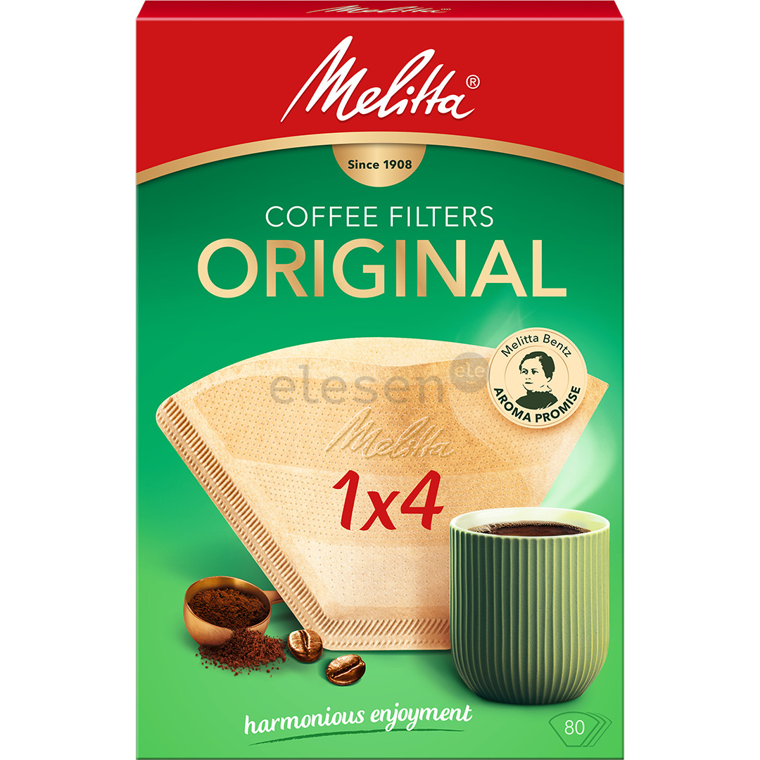 Melitta 1x4, 80 шт. - Кофейные фильтры