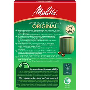 Melitta 102, 80 vnt. - Kavos filtras