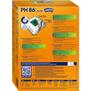 Swirl S-bag, 4 pieces - Dust bags