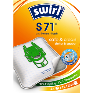 Swirl, 4 pcs - Dust bags Item - S71MNEW