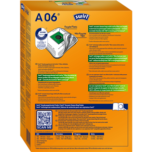 Swirl, 4 pcs - Dust bags Item - A06MNEW