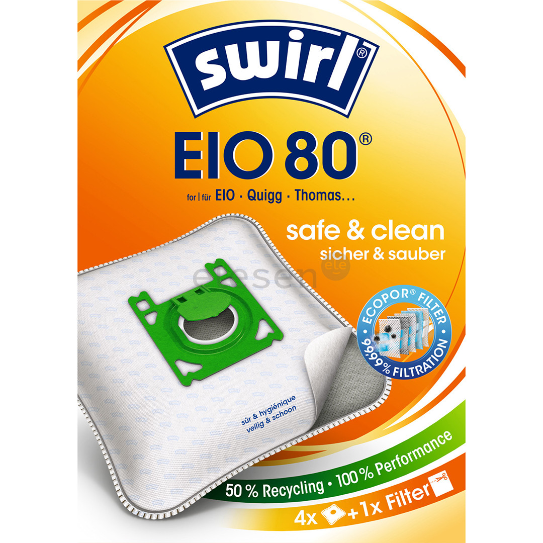 Swirl, 4 pcs - Dust bags