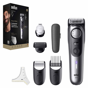 Braun Series 9, pilka/juoda - Barzdaskutė
