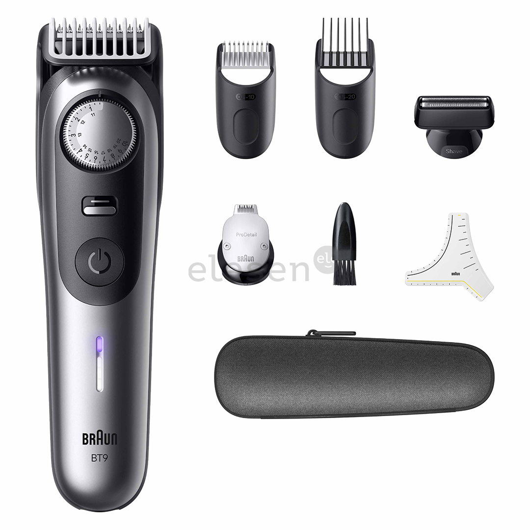 Braun Series 9, pilka/juoda - Barzdaskutė