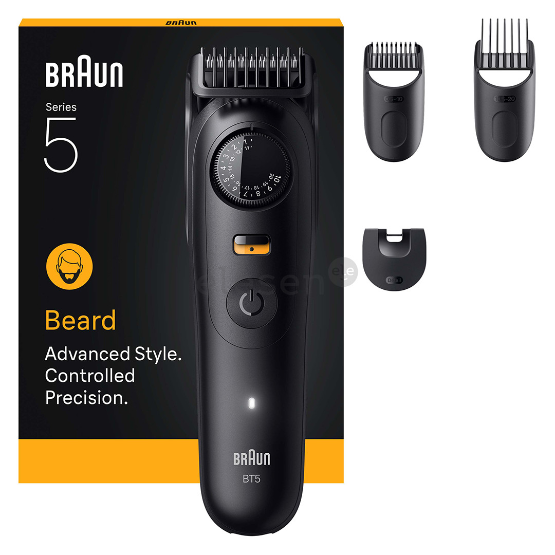 Braun Series 5, black - Beard trimmer