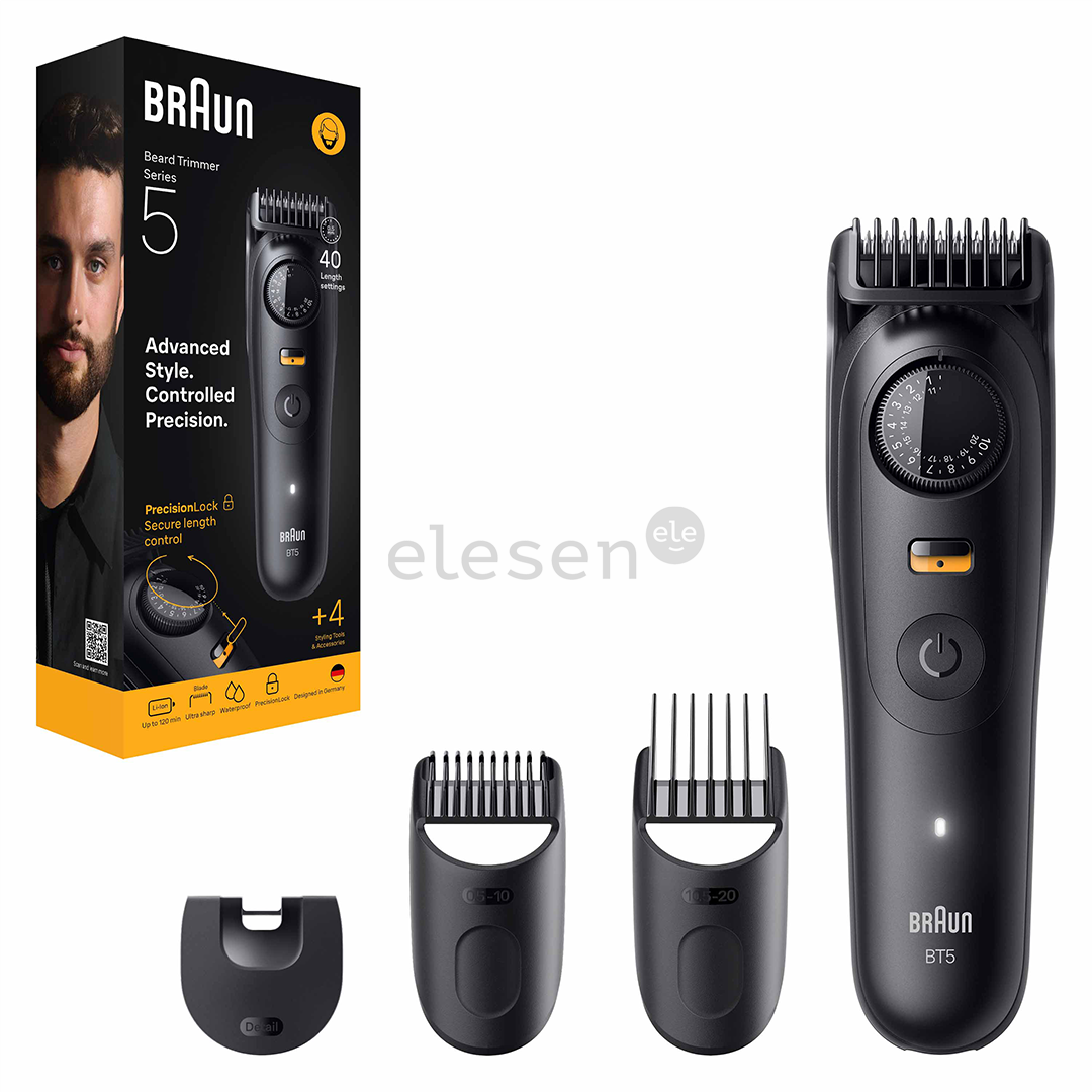 Braun Series 5, juoda - Barzdaskutė