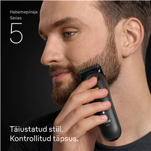 Braun Series 5, black - Beard trimmer