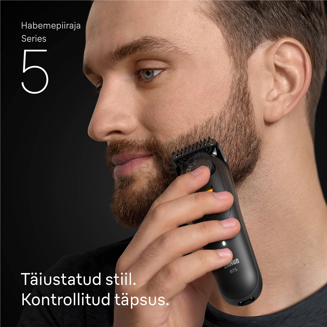 Braun Series 5, black - Beard trimmer