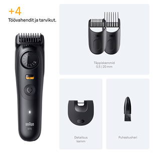 Braun Series 5, juoda - Barzdaskutė