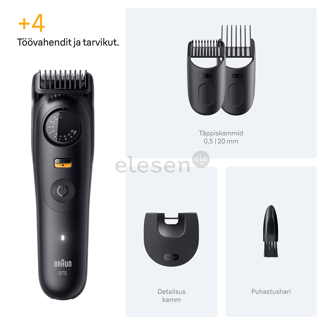 Braun Series 5, juoda - Barzdaskutė