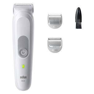 Braun Series 3, белый - Триммер