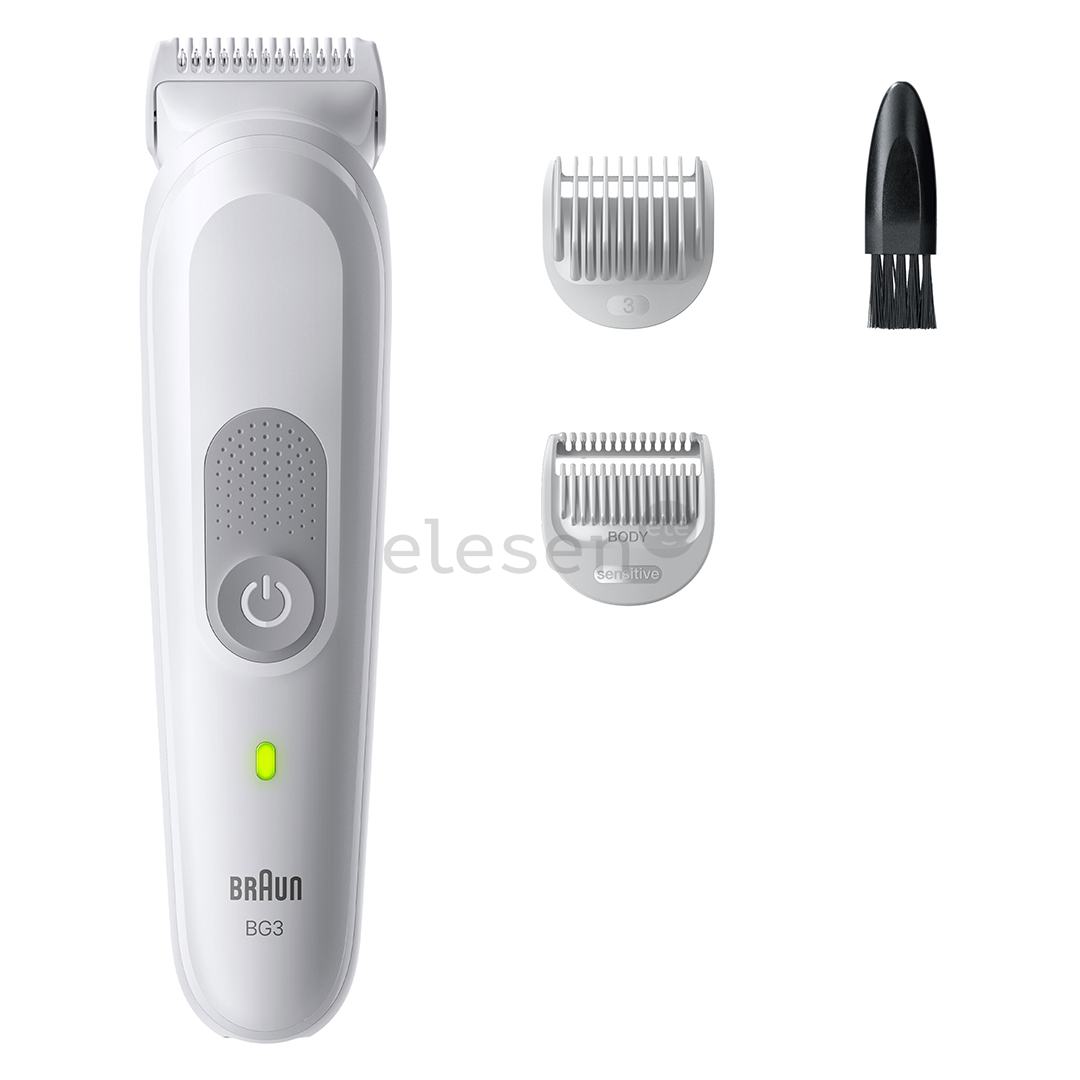 Braun Series 3, белый - Триммер