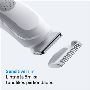 Braun Series 3, белый - Триммер