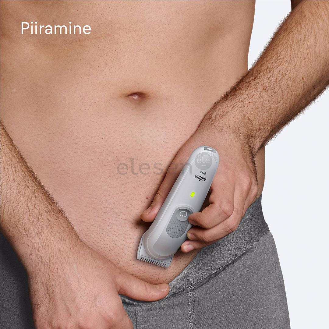 Braun Series 3, белый - Триммер