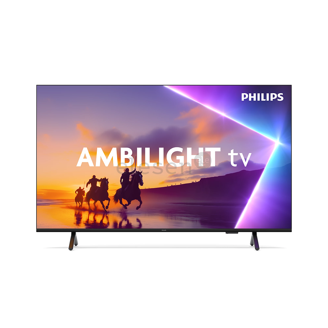 Philips PUS8510, 43'', 4K UHD, QLED, matte black - TV