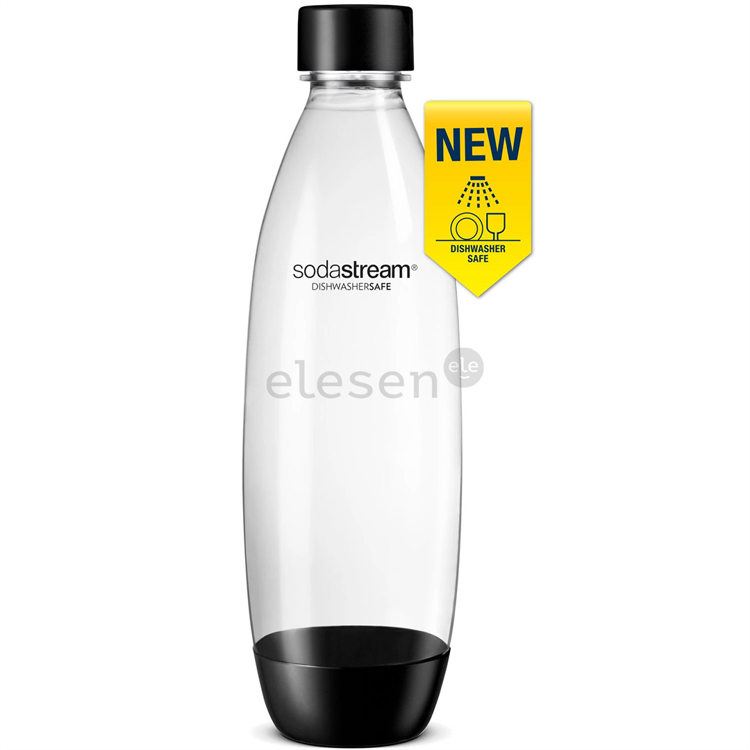Soda Stream, 1 L, black - Spare bottle for sparkling water maker