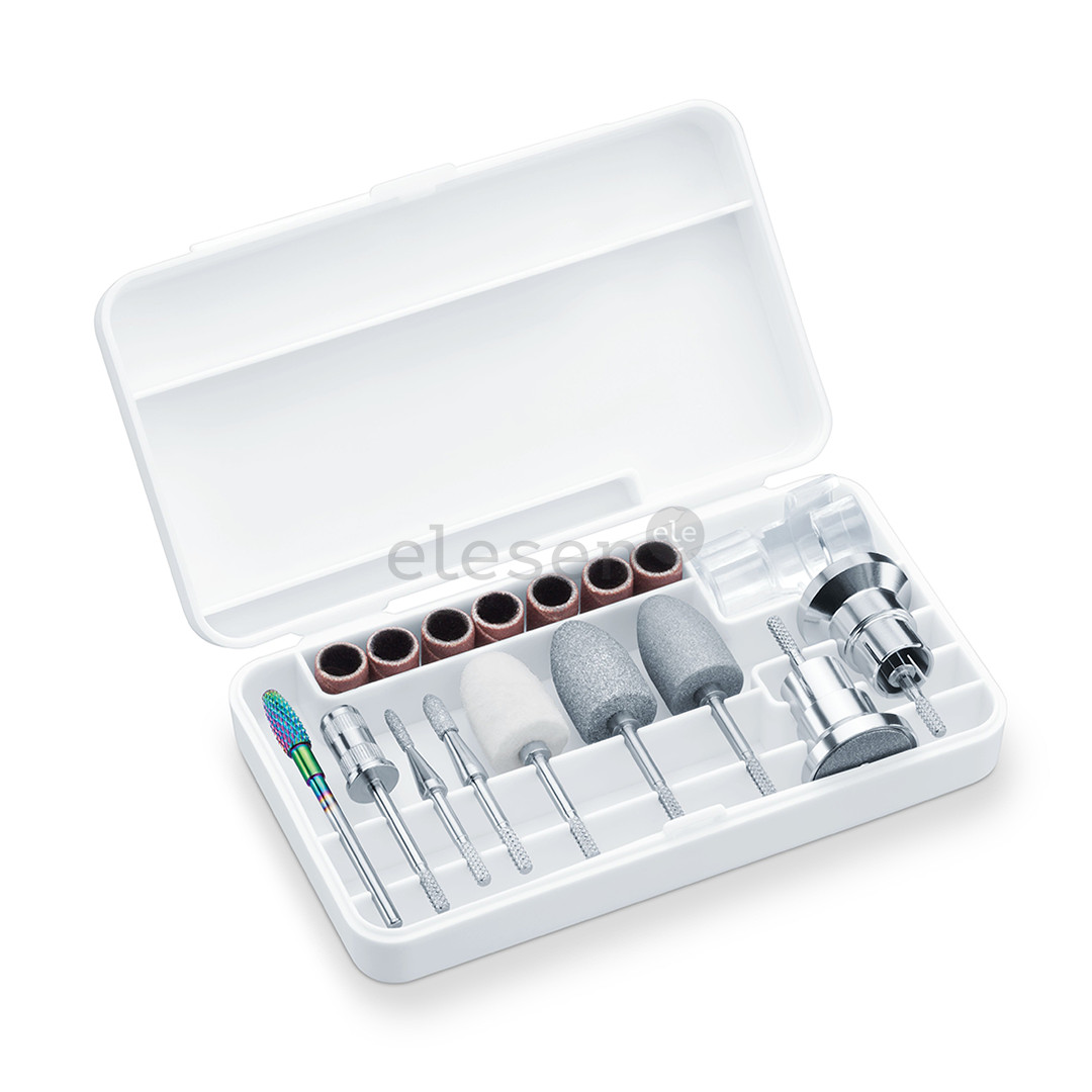 Beurer StudioNails Pro, 3 в 1, белый - Набор для маникюра и педикюра