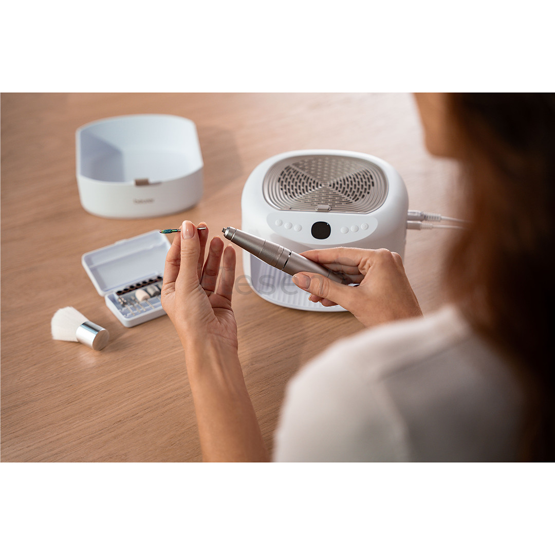 Beurer StudioNails Pro, 3 в 1, белый - Набор для маникюра и педикюра