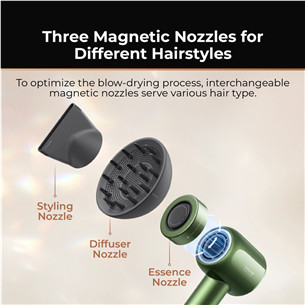 Dreame Hair Glory Master, green - Hair dryer