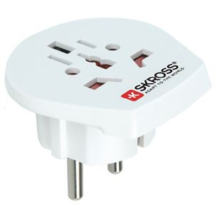Skross Europe travel adapter TypeE/F, белый - Адаптер для путешествий 7640326820260