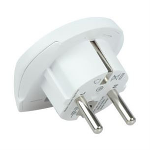 Skross Europe travel adapter TypeE/F, white - Travel adapter