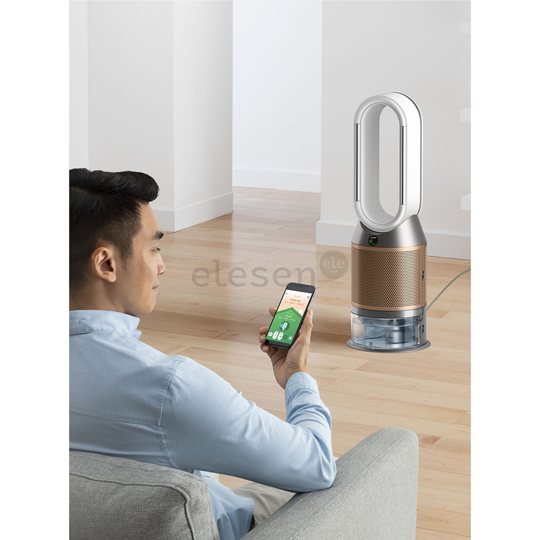 Dyson Purifier Humidify+Cool PH2 De-NOx, baltas/aukso spalvos - Oro valytuvas