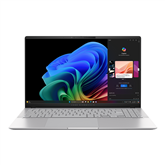 Asus Vivobook S 15 OLED, 15,6'', 120 Гц, OLED, 3K, X Elite, 32 ГБ, 1 ТБ, Copilot+, W11P, серебристый - Ноутбук