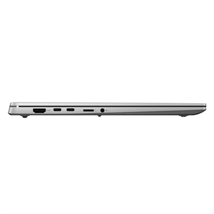 Asus Vivobook S 15 OLED, 15,6'', 120 Hz, OLED, 3K, X Elite, 32 GB, 1 TB, Copilot+, sidabrinis - Nešiojamas kompiuteris