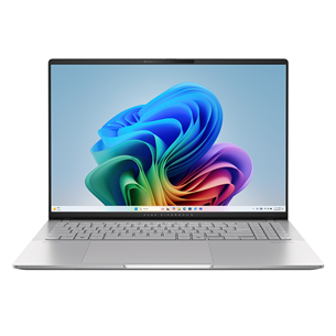 Asus Vivobook S 16 OLED, 16'', 3.2K, 120 Hz, OLED, Ryzen 7, 16 GB, 1 TB, sidabro spalvos - Nešiojamas kompiuteris M5606UA-MX088W