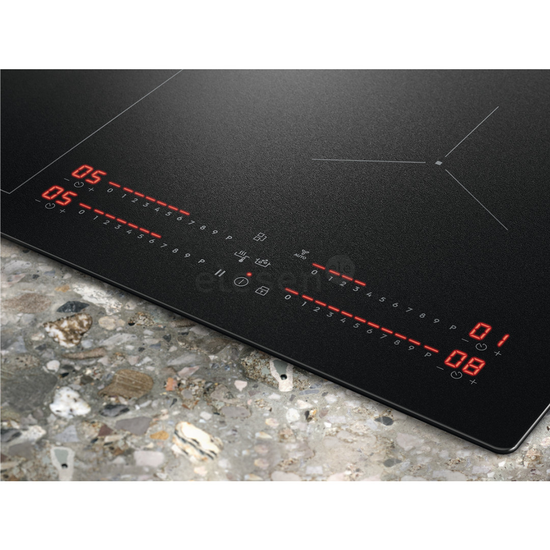 Electrolux 800 Series SaphirMatt, ширина 77 см, без рамы, черный - Интегрируемая индукционная варочная панель