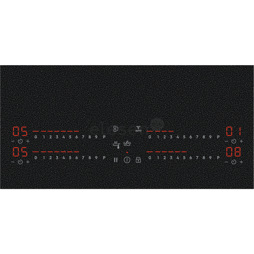 Electrolux 800 Series SaphirMatt, width 77 cm, frameless, black - Built-in induction hob