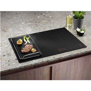 Electrolux 800 Series SaphirMatt, ширина 77 см, без рамы, черный - Интегрируемая индукционная варочная панель