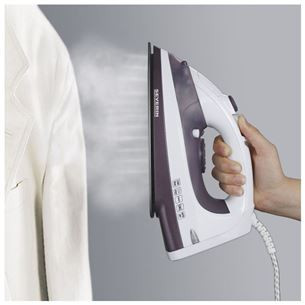 Severin, 2500 W, white/purple - Steam iron Item - BA3210