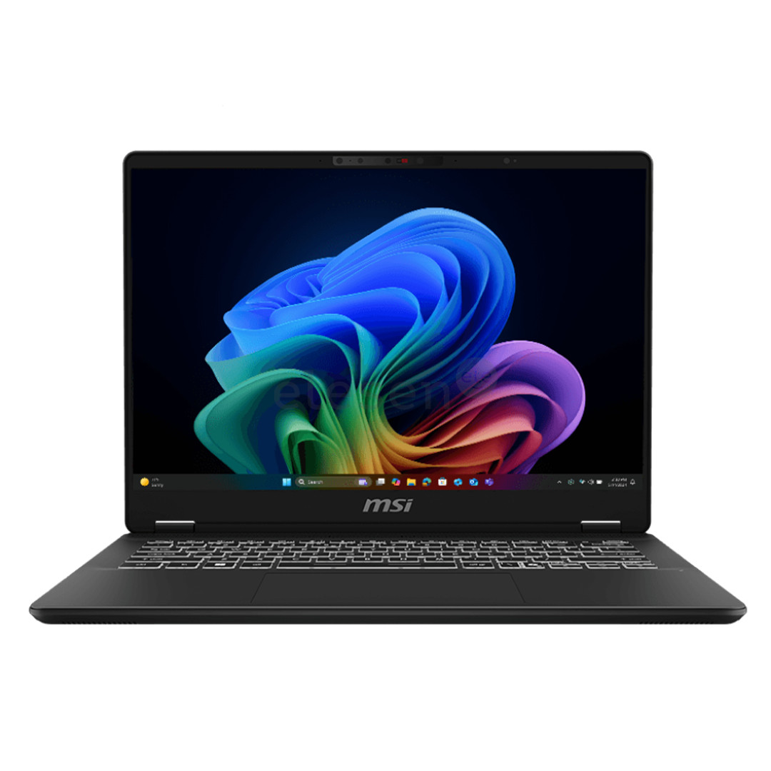 MSI Prestige 16 AI+ EVO, 16'', QHD+, Ultra 7, 32 GB, 1 TB, ENG, tamsiai pilkas - Nešiojamasis kompiuteris